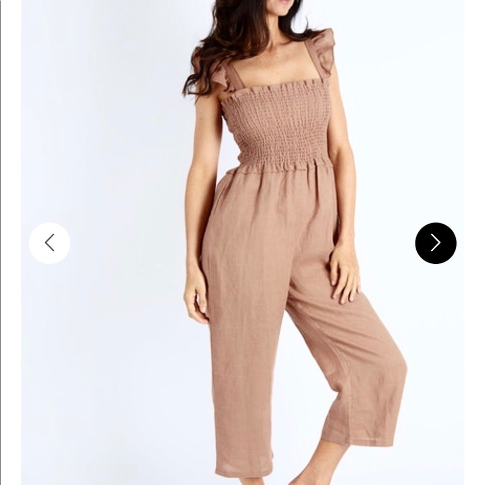 NWT Sass Alberte Jumpsuit in Cinnamon